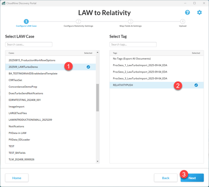 ConfigureLAWCases