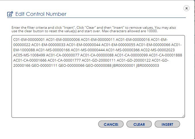 CloudNine Analyst: How do I Filter/Search by Control Number(s)?