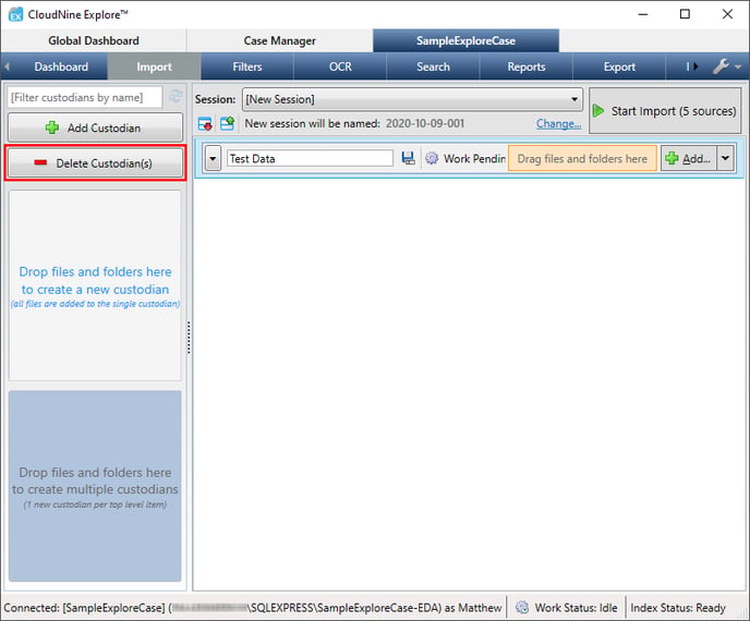 CaseDashboardImportDeletingCustodian