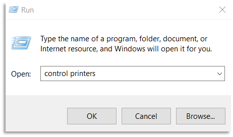 Computer Rx Print Que Screen Image Viewing the Windows Print Queue